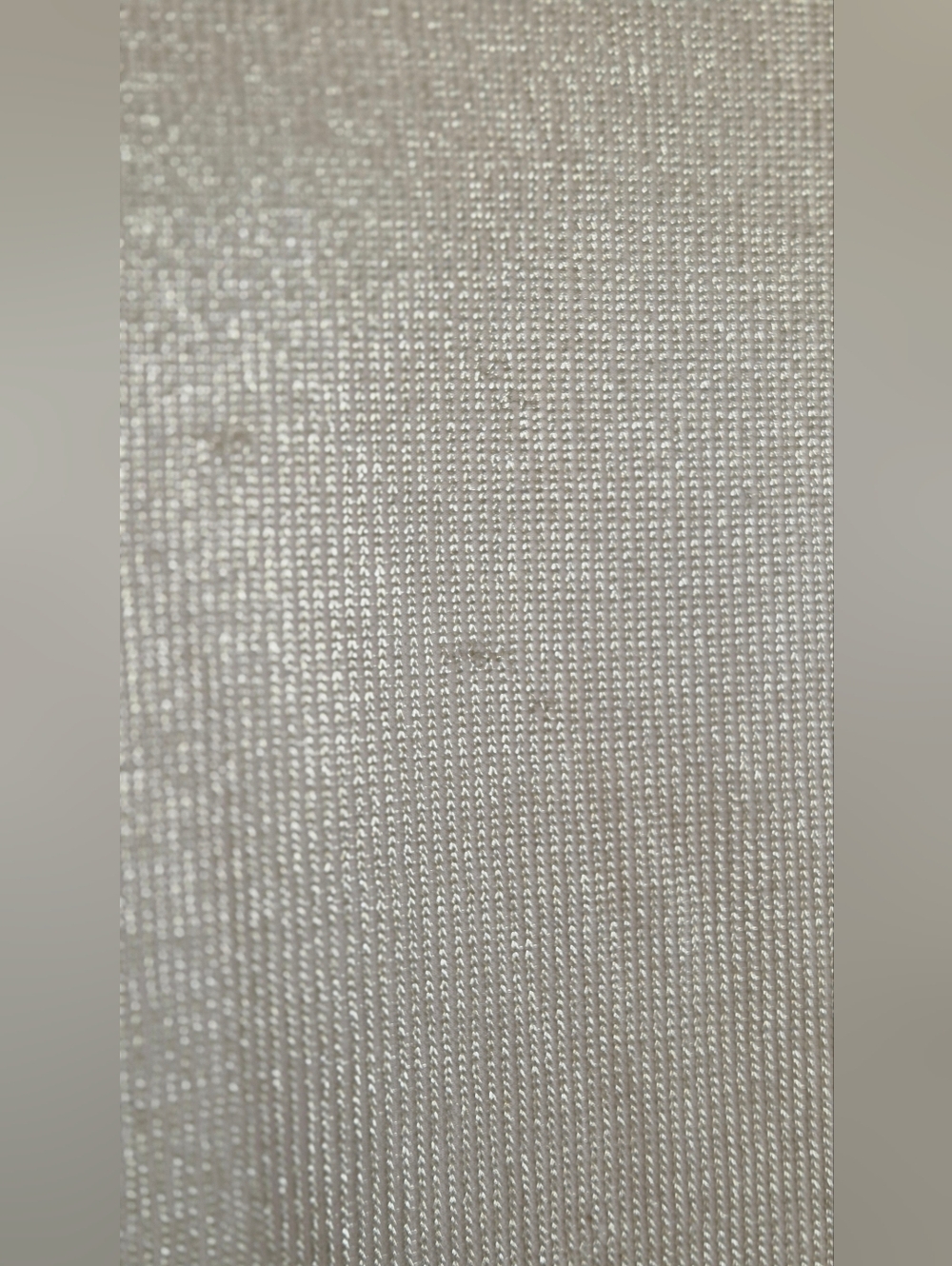 Metallic Knit Mini Dress with Decorative Shell Clasp - Picture 7 of 7